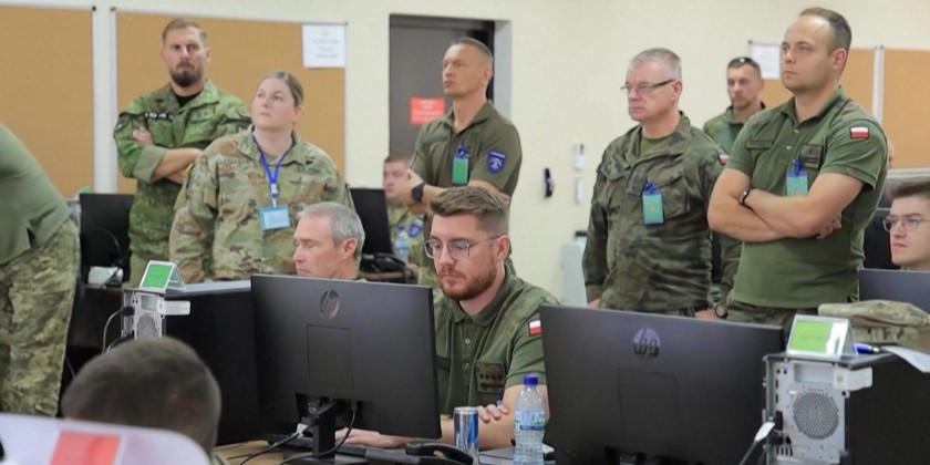 Georgia defence forces host joint military NATO drills