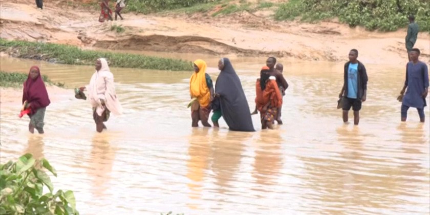 Hundreds of houses damaged in northeast Nigeria flood