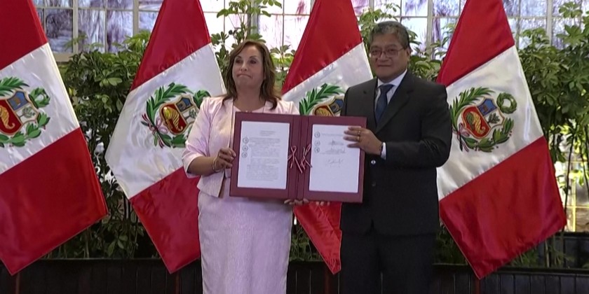 Peru's president signs military crimes amnesty bill into law