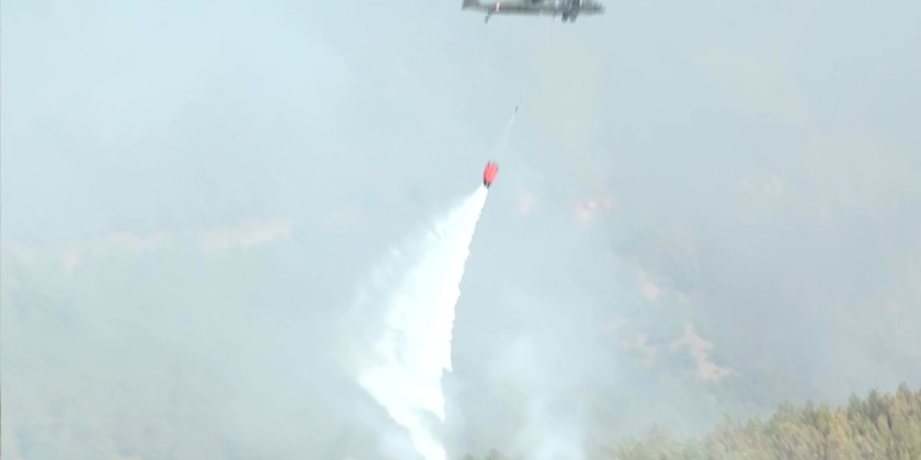 Wildfire erupts in Hatay’s Hassa district