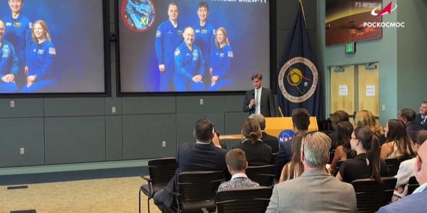 NASA's acting administrator meets with Russian space chief