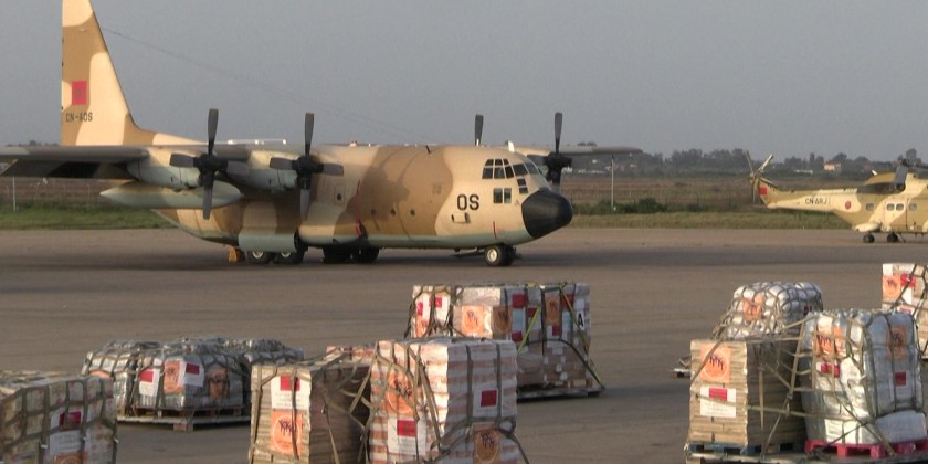 Morocco sends 37 tons of humanitarian aid to the Gaza Strip