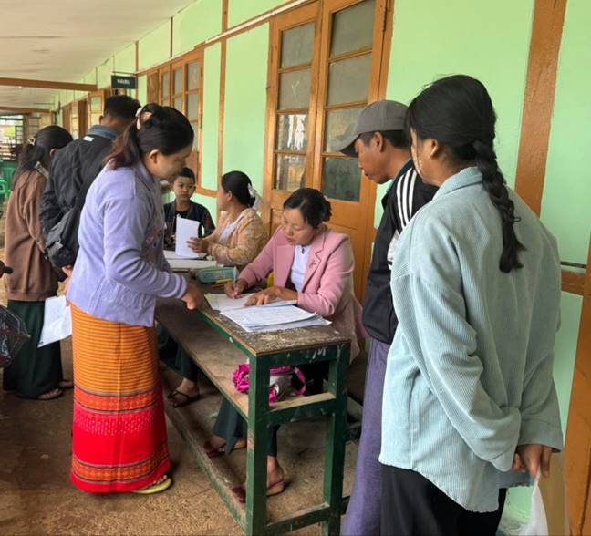 နောင်ချိုမြို့နယ်အတွင်းရှိ အခြေခံပညာကျောင်းများ၌ ကျောင်းသား၊ ကျောင်းသူများ အေးချမ်းပျော်ရွှင်စွာ ပညာသင်ကြားလျက်ရှိ
