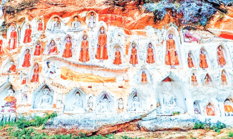 The astonished cave dwellings