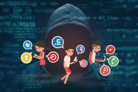 Cyber attack on social media