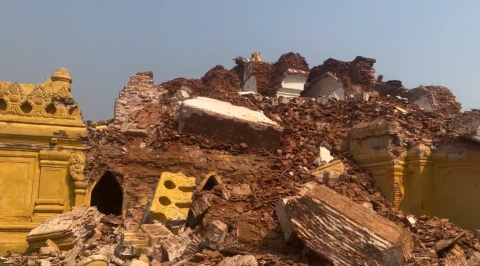 “Myanmar earthquake broke our pot of rice, but we have to keep struggling”