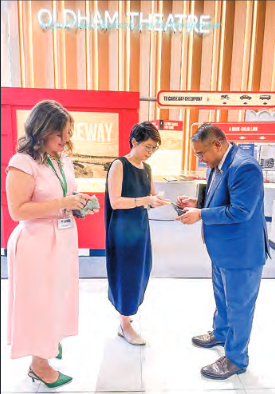 Asia-Europe Cultural Festival 2024: Pyo Chit Lin (My Darling), one of the earliest Myanmar colour films, is seen being screened at the opening ceremony held at Oldham Theatre in Singapore on 27 September