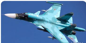 Su- 34 ရှေ့တန်းစစ်ဆင်ရေး ဗုံးကြဲတိုက် လေယာဉ် အသစ်များ ရုရှားလေကြောင်းထံ လွှဲပြောင်းပို့ဆောင်ပေး