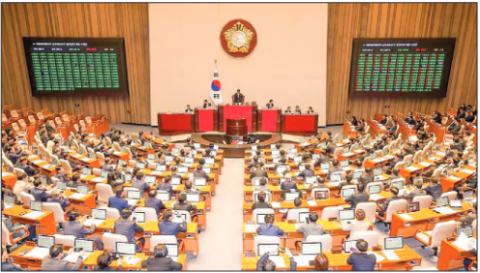 S Korean parliament OKs resolution calling for President Yoon’s immediate arrest