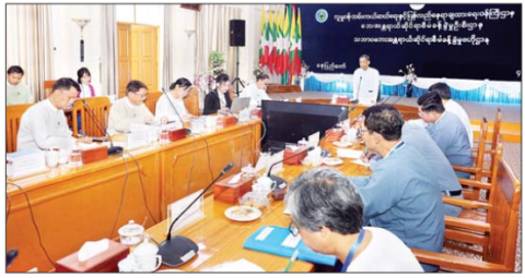 နေပြည်တော် ဒီဇင်ဘာ ၄ ဘေးအန္တရာယ်ပြမြေပုံ (Hazard Map) နှင့် ဘေးအန္တရာယ်ကြောင့် ထိခိုက်ဆုံးရှုံးနိုင်ခြေပြမြေပုံ (Risk Map) များရေးဆွဲနိုင်ရေးနှင့်စပ်လျဉ်းသည့် ညှိနှိုင်းအစည်းအဝေးကို ယနေ့မွန်းလွဲပိုင်းတွင် နေပြည်တော်ရှိ လူမှုဝန်ထမ်း၊ ကယ်ဆယ်ရေးနှင့် ပြန်လည်နေရာချထားရေးဝန်ကြီးဌာန သဘာဝ ဘေးအန္တရာယ်ဆိုင်ရာစီမံခန့်ခွဲမှုဗဟိုဌာန၌ ကျင်းပသည်။ အစည်းအဝေးသို့ နိုင်ငံတော်စီမံအုပ်ချုပ်ရေးကောင်စီ ဥက္ကဋ္ဌရုံးဝန်ကြီးဌာန(၂) ပြည်ထောင်စုဝန်ကြီး ဦးကိုကိုလှိုင်၊ အမျိုးသားသဘာဝ ဘေးအန္တရာယ်ဆိုင်ရာ စီမံခန့်ခွဲမှုက
