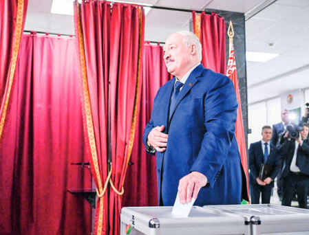 Lukashenko wins Belarus presidential election
