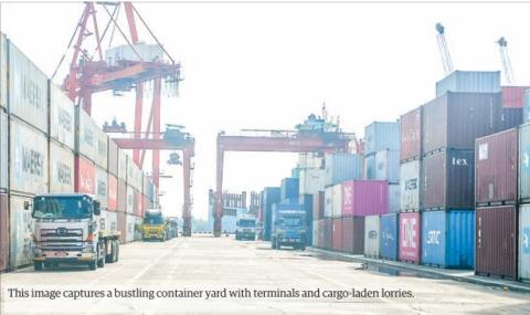 Yangon Port handles 633 container vessels in 2024