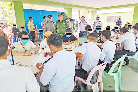 150 more illegal foreign migrants to Myanmar detained