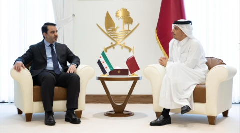 Qatar's PM meets Syrian FM on cooperation, developments in Syria
