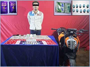 မန္တလေးတိုင်းဒေသကြီး၊ ချမ်းအေးသာစံမြို့နယ်နှင့် အောင်မြေသာစံမြို့နယ်တို့တွင် ငွေကျပ် ၂,၄၅၈ သိန်း တန်ဖိုးရှိ စိတ်ပြောင်းဆေးဝါးများ ဖမ်းဆီးရမိ