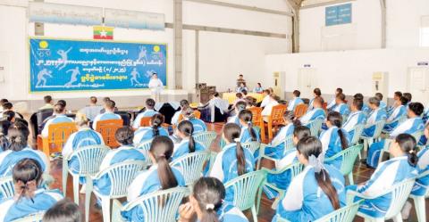 ဒုတိယဝန်ကြီး ဒေါက်တာဇော်မြင့် ကာယပညာနှင့်အားကစားနည်းပြ မွမ်းမံသင်တန်း (၁/၂၀၂၅) ဖွင့်ပွဲအခမ်းအနား တက်ရောက်