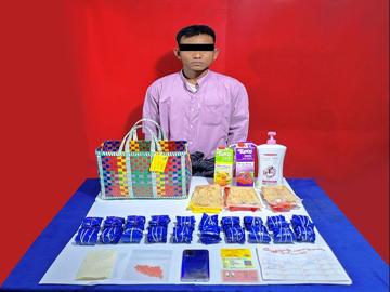 မန္တလေးတိုင်းဒေသကြီး၊ သာစည်မြို့နယ်၌ ငွေကျပ်သိန်း ၃၀၀ တန်ဖိုးရှိ စိတ်ကြွရူးသွပ်ဆေးပြားများ ဖမ်းဆီးရမိ