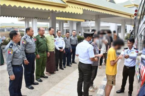 မြန်မာနိုင်ငံတွင် ကျားဖြန့်လုပ်ရန် စေခိုင်းခံရသူများသည် ထိုင်း၊ ကမ္ဘောဒီးယားနိုင်ငံများမှတစ်ဆင့် ရောက်လာခြင်းဖြစ်ကြောင်း ဂျပန် သံရုံးဆို
