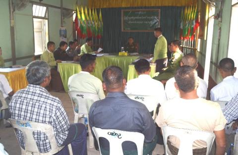တံတားဦးမြို့နယ်တွင် ပြည်သူ့စစ်မှုထမ်းဆင့်ခေါ်ရေးဆိုင်ရာ သိကောင်းစရာများ ဆွေးနွေးပွဲကျင်းပ