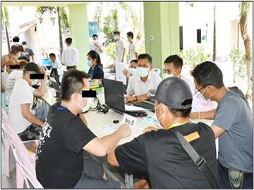 နိုင်ငံတော်အနေဖြင့် နယ်စပ်ဒေသများတွင် ဖြစ်ပေါ်လျက်ရှိသည့် အွန်လိုင်းလိမ်လည်မှု (Telecom Fraud) နှင့် ဒုစရိုက်မှုလုပ်ငန်းများတွင် ဆက်စပ်ပါဝင်ခဲ့ကြသည့် ပြည်ပနိုင်ငံသား ၂၈၃ ဦး လွှဲပြောင်းပေးအပ်ခဲ့ပြီး ၃၅၇ ဦးအား ထပ်မံစစ်ဆေး ဖော်ထုတ်ထိန်းသိမ်းခဲ့