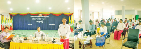 ပြည်ထောင်စုဝန်ကြီး ခွန်သန့်ဇော်ထူး ကရင်ပြည်နယ်နှင့် မွန်ပြည်နယ်အတွင်းရှိ တိုင်းရင်းသားစာပေနှင့် ယဉ်ကျေးမှုအသင်းအဖွဲ့များနှင့် တွေ့ဆုံဆွေးနွေး