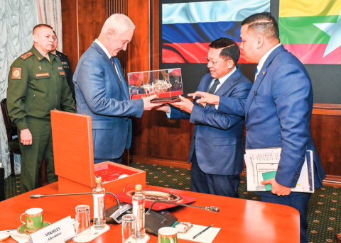 Myanmar, Russian Federation to promote cooperation in military technology