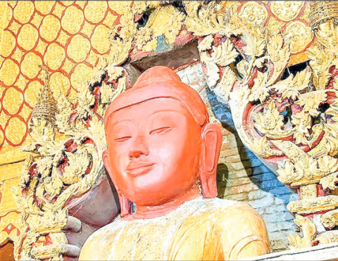 1st stage of Chanthagyi Buddha restoration completed post- Mandalay quake