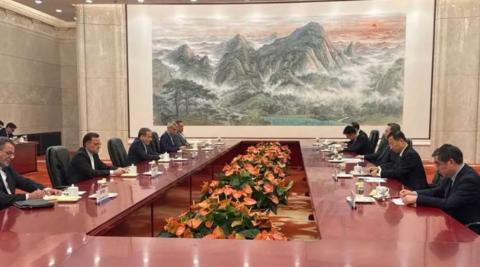 နျူကလီးယားဆွေးနွေးပွဲများအတွက် တရုတ်နိုင်ငံသို့ အီရန်နိုင်ငံခြားရေးဝန်ကြီး ရောက်ရှိ