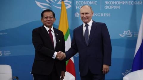 မြန်မာဝန်ကြီးချုပ် ဗိုလ်ချုပ်မှူးကြီး မင်းအောင်လှိုင် V- Day အခမ်းအနား တက်ရောက်မည်
