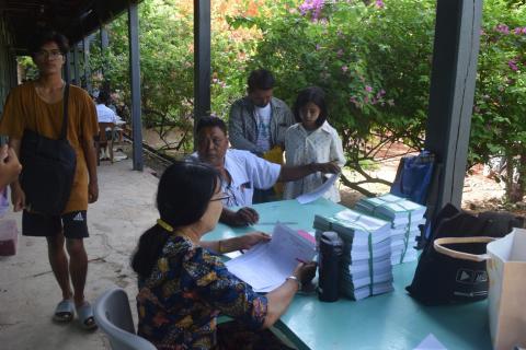 တံတားဦးမြို့နယ်တွင် ၂၀၂၅ - ၂၀၂၆ပညာသင်နှစ်၌ အခြေခံပညာနှင့် စက်မှု ၊ စိုက်ပျိုး ၊မွေးမြူရေး အထက်တန်းကျောင်းတွင် ကျောင်းသား/ သူ စုစုပေါင်း (၇၂) ဦး ကျောင်းအပ်လက်ခံပြီးစီး