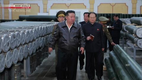 North Korea: Kim Jong Un oversees tactical ballistic missile drill