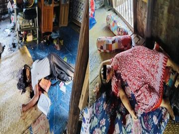 မကွေးတိုင်းဒေသကြီး၊ မင်းလှမြို့နယ်၌ PDF အမည်ခံ အကြမ်းဖက်သမားများက လုပ်ကြံသတ်ဖြတ်မှုကြောင့် အပြစ်မဲ့ အရပ်သားပြည်သူ နှစ်ဦး သေဆုံးမှု မှတ်တမ်းဓာတ်ပုံ။