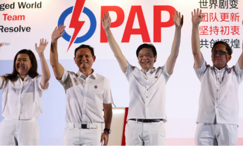 စင်ကာပူ ရွေးကောက်ပွဲ ဝန်ကြီးချုပ် Lawrence Wong ဦးဆောင်သော PAP ပါတီ အနိုင်ရ