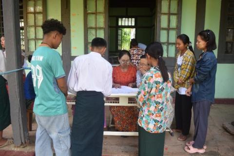 တံတားဦးခရိုင်တွင် ၂၀၂၅-၂၀၂၆ ပညာသင်နှစ်၌ ကျောင်းသား ၊ ကျောင်းသူ စုစုပေါင်း (၁၅၂၃၀) ဦး ကျောင်းအပ် လက်ခံပြီးစီး