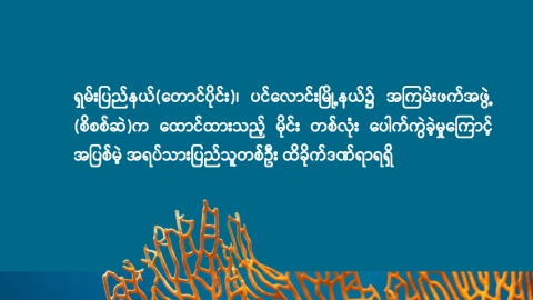 ရှမ်းပြည်နယ်(တောင်ပိုင်း)၊ ပင်လောင်းမြို့နယ်၌ အကြမ်းဖက်အဖွဲ့(စိစစ်ဆဲ)က ထောင်ထားသည့် မိုင်း တစ်လုံး ပေါက်ကွဲခဲ့မှုကြောင့် အပြစ်မဲ့ အရပ်သားပြည်သူ တစ်ဦး ထိခိုက်ဒဏ်ရာရရှိ