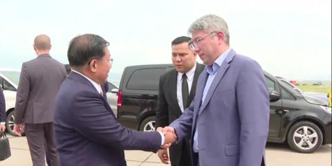 Back Home: Myanmar delegation arrives back in Nay Pyi Taw