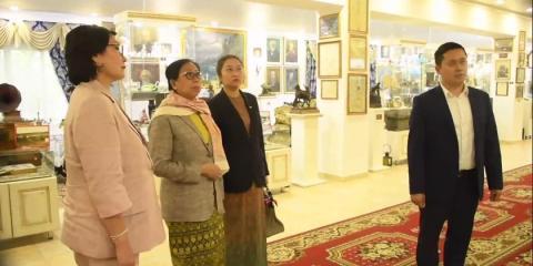 Museum Tour: SAC Chairman’s wife visits the Leo Bardamov Museum