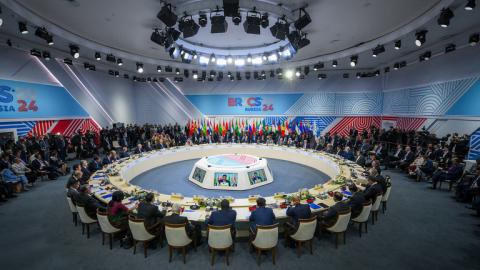 BRICS သည် ရည်မှန်းချက်ကြီးမားသော ဖွံ့ဖြိုးရေးလုပ်ငန်းစဉ်ကို စတင်ခဲ့သည်ဟု ပူတင်ပြောကြား