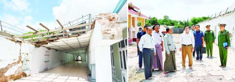 နိုင်ငံတော်စီမံအုပ်ချုပ်ရေးကောင်စီဥက္ကဋ္ဌ နိုင်ငံတော်ဝန်ကြီးချုပ် ဗိုလ်ချုပ်မှူးကြီးမင်းအောင်လှိုင် စစ်ကိုင်းမြို့နှင့် မန္တလေးမြို့တို့အတွင်း ပြန်လည်ထူထောင်ရေးလုပ်ငန်းများ ဆောင်ရွက်နေမှုများအား သွားရောက်ကြည့်ရှုစစ်ဆေး၊ လိုအပ်သည်များ ဖြည့်ဆည်းဆောင်ရွက်