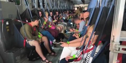 French nationals evacuated from Israel to Cyprus by military aircraft