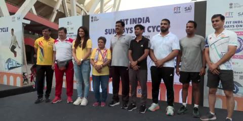 Delhi CM Rekha Gupta flags off Olympic Day Run