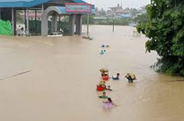 ဒေသတွင်းလက်နက်ကိုင်များကြောင့် ကချင်ဒေသတွင် သဘာဝဘေးဒဏ် ပိုမိုကြုံလာနေရ