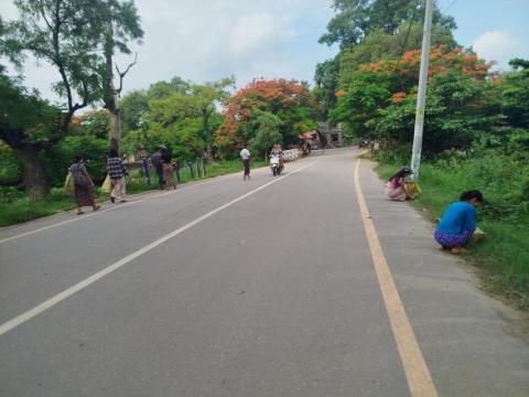 တံတားဦးမြို့နယ်တွင် မိုးရာသီ၌ စိမ်းလန်း စိုပြည်သန့်ရှင်းသာယာလုပ်ငန်းများ စဉ်ဆက်မပြတ်ဆောင်ရွက်