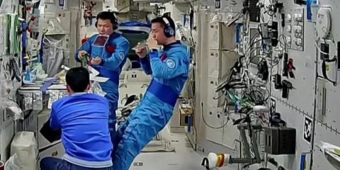 The Shenzhou-20 crew have continued to carry out various tasks
