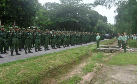Opening ceremonies held for People’s Military Service Training 14