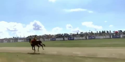 Naadam Festival kicks off with horse racing