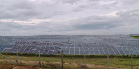 Inspection of Solar Power Plant: MoEP UM inspected solar power plant in Minbu