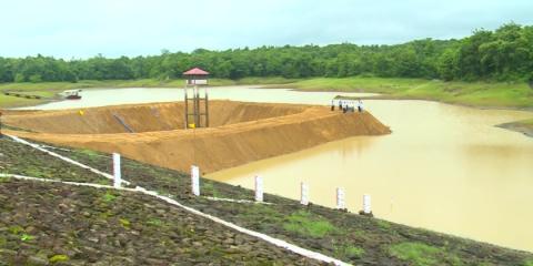 Renovation Works: Repairs of Ottarathiri Reservoir inspected