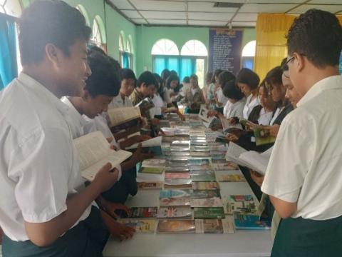 ကျောက်ဆည်မြို့နယ်တွင် (၇၈) နှစ်မြောက် အာဇာနည်နေ့ အထိမ်းအမှတ် အကြို အသိပညာပေး ဟောပြောပွဲ၊ စာအုပ်စာစောင် ပြပွဲကျင်းပ