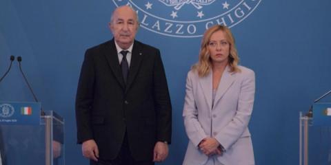 Algeria support vital for Italy to become 'energy supply hub' says PM Meloni